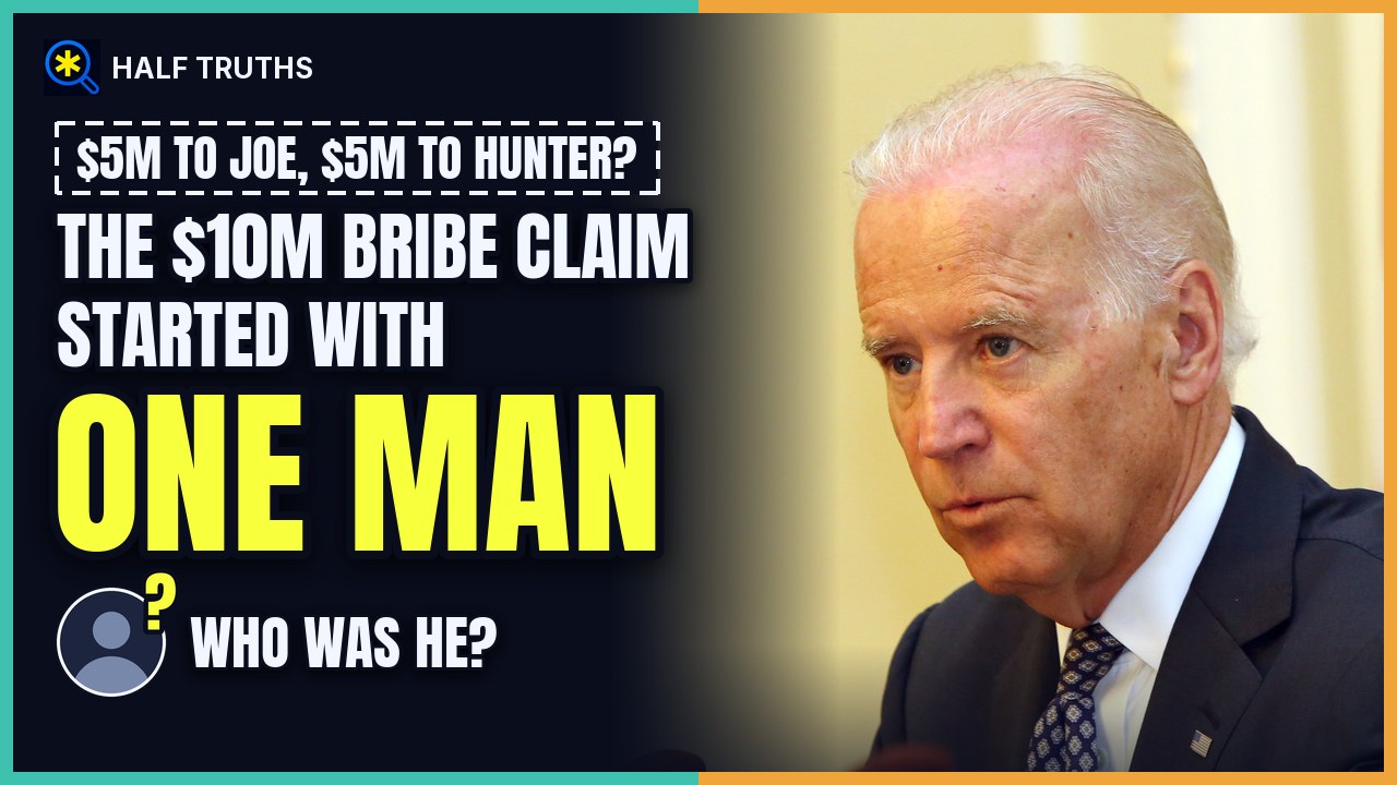 The $10M Biden Bribe Claim: What Really Happened? — watch on YouTube