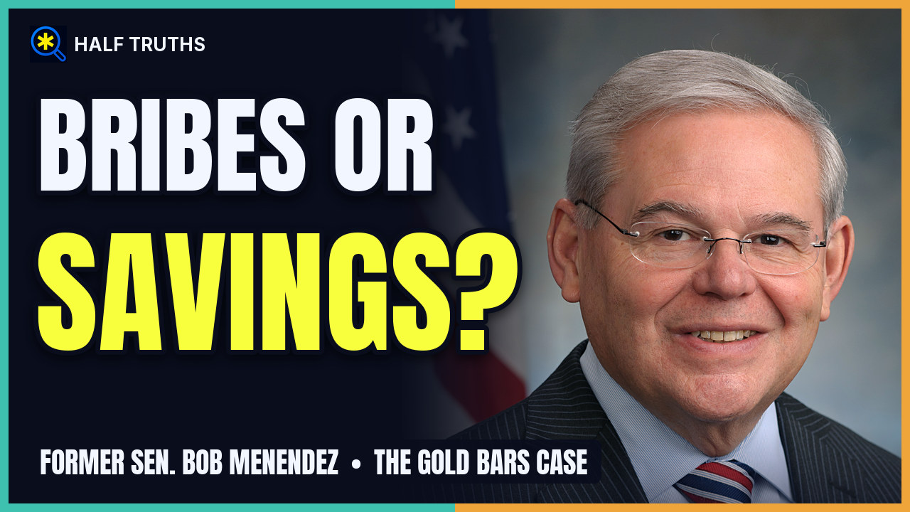 Over $480,000 in Cash at Bob Menendez's Home. Whose Was It? — watch on YouTube